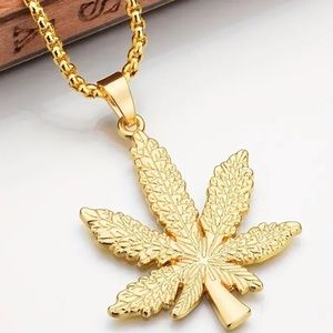Gold 420 necklace